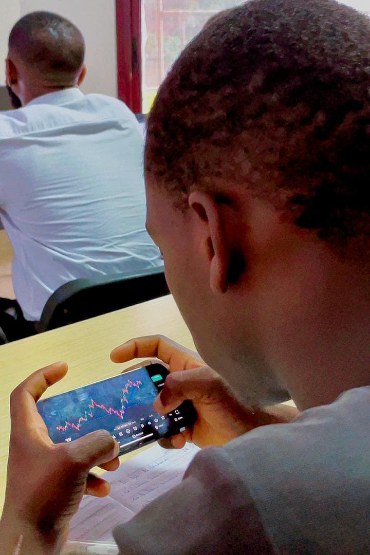 Apprenant concentré